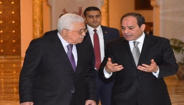 الرئيسان المصري والفلسطيني