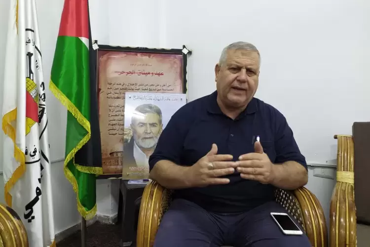 خالد البطش عضو المكتب السياسي لحركة الجهـاد الإسـلامي