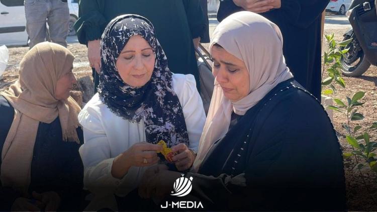 والدة الشهيد مجدي عرعراوي