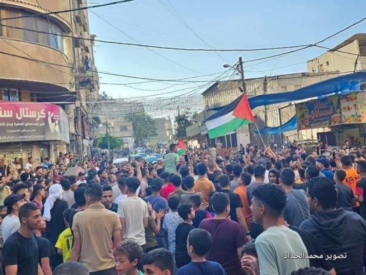 من المظاهرات