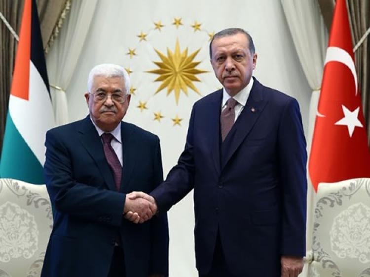 الرئيسان التركي والفلسطيني