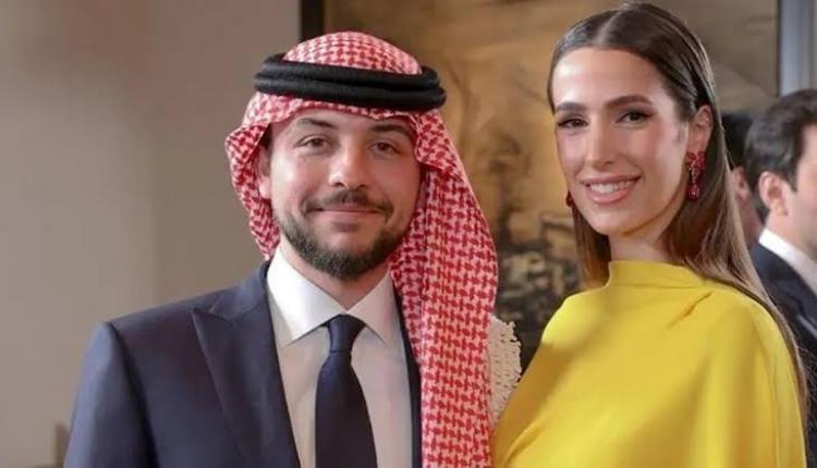ولي العهد الأردني وزوجته