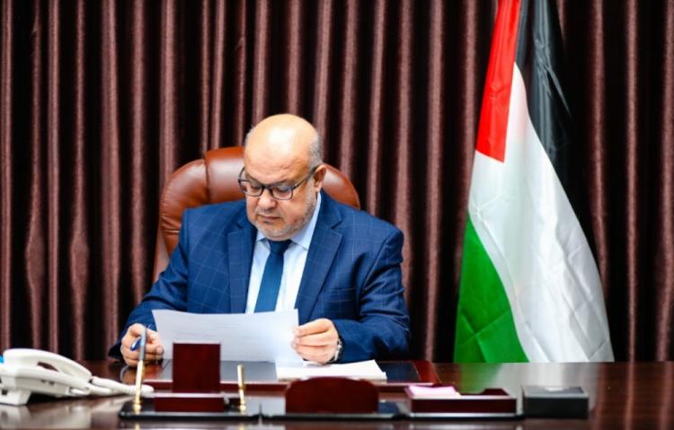 رئيس متابعة العمل الحكومي في غزة عصام الدعاليس