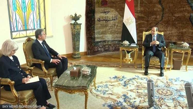 السيسي وبلينكن