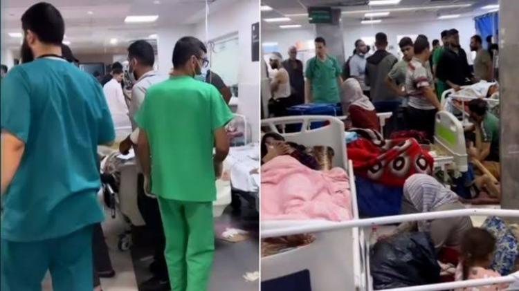 اقتحام مستشفى الشفاء