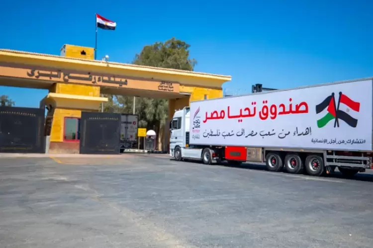 المساعدات المصرية