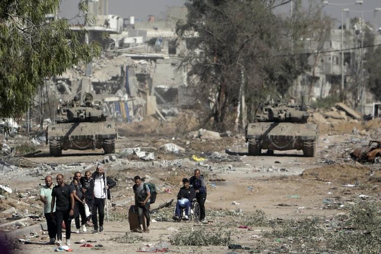 مواطنون في غزة خلال الحرب
