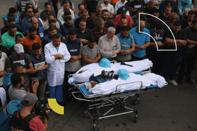 استهداف الصحفيين الفلسطينيين