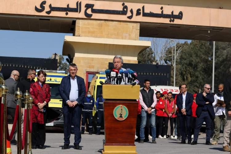 الأمين العام للامم المتحدة انطونيو غوتيرش