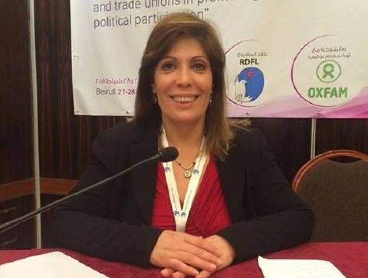 وزيرة شؤون المرأة منى الخليلي