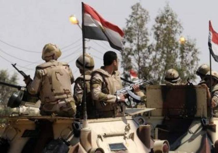 جنود من الجيش المصري