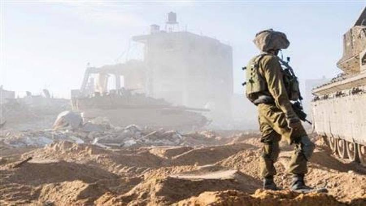 احد جنود الاحتلال في مدينة غزة