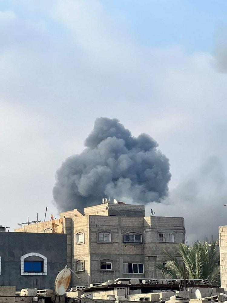 قصف إسرائيلي على غزة