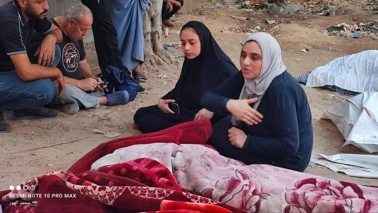 شهداء مجزرة قصف منزل ابو يوسف غرب النصيرات