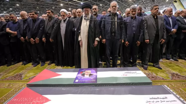 جنازة الشهيد إسماعيل هنية في طهران