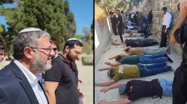 بن غفير يقتحم المسجد الأقصى