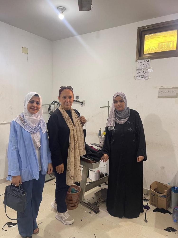 خلال الزيارة