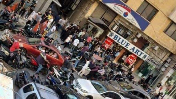 صوؤة من العاصمة اللبنانية بيروت عقب التفجير