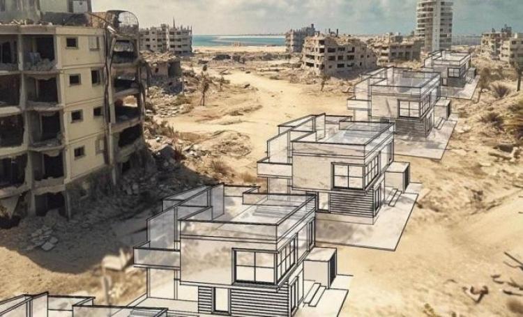 مخطط استيطاني في غزة