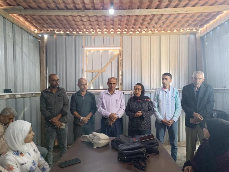 على هامش التدريب