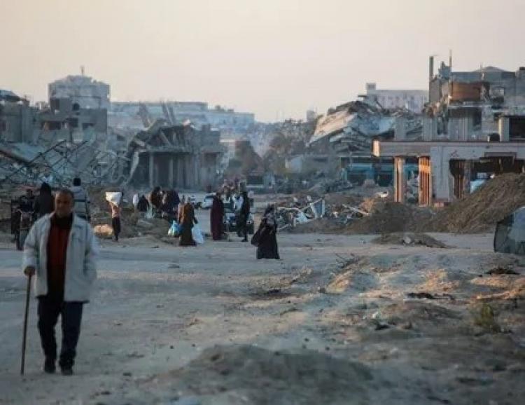 مواطنون في غزة خلال الحرب