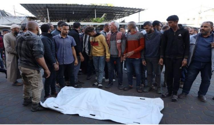 جثامين الشهداء في غزة