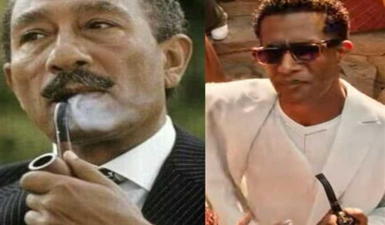 محمد رمضان والسادات