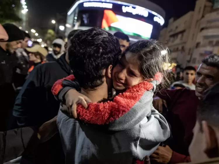 الأسرى الفلسطينيين المفرج عنهم
