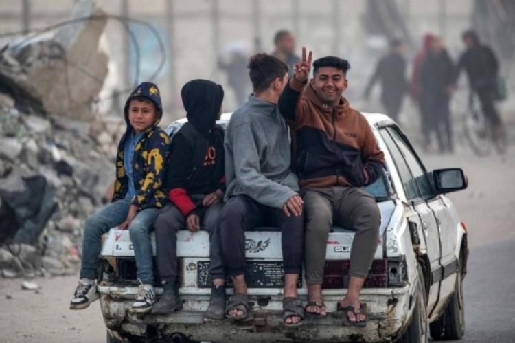 عودة النازحين إلى شمال غزة