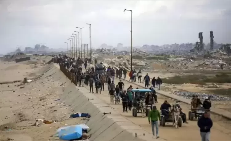 خطة تهجير سكان غزة