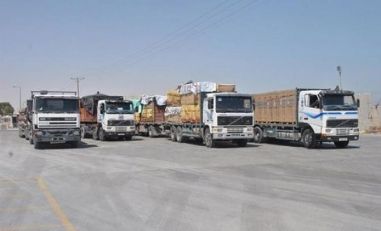 وقف إدخال المساعدات إلى غزة