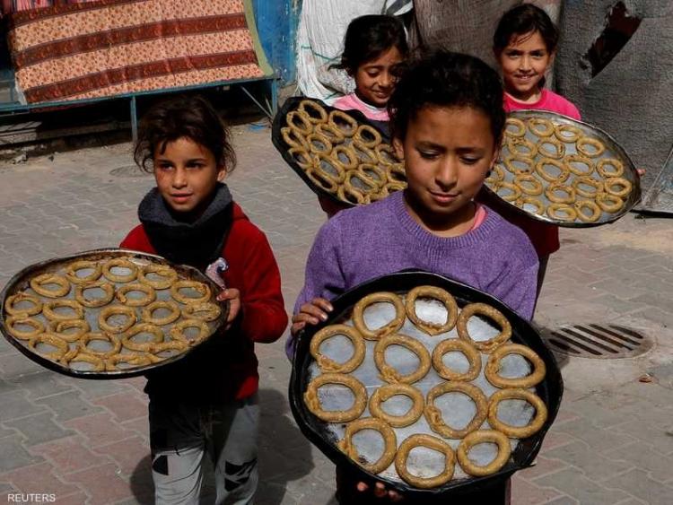 عيد الفطر في غزة.