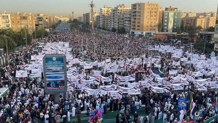 تظاهرة شعبية في القاهرة