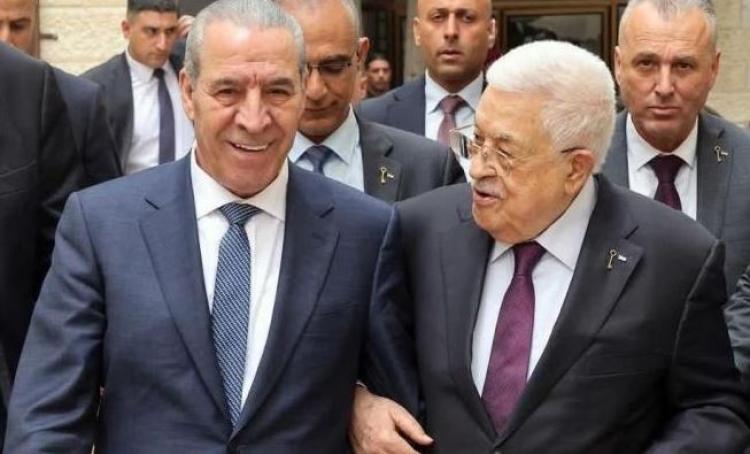 الرئيس عباس وحسين الشيخ