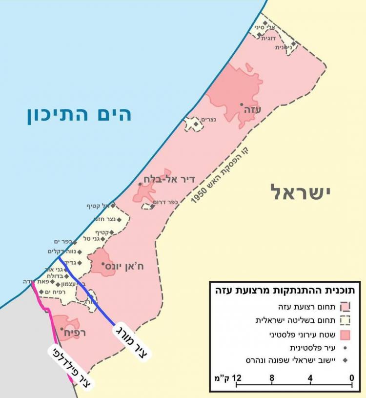خريطة توضح محور ميراج