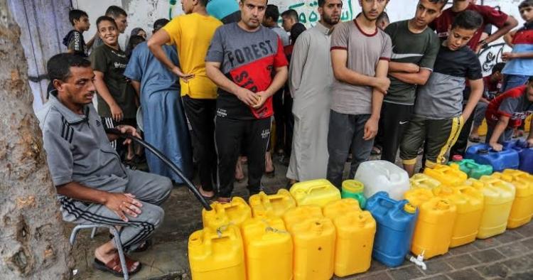 حرب تعطيش سكان غزة