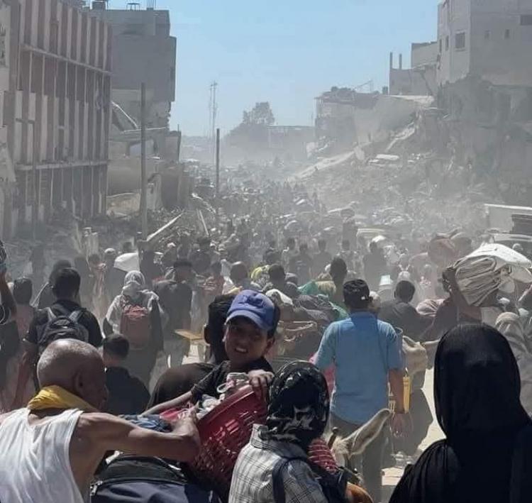 نزوح أهالي رفح