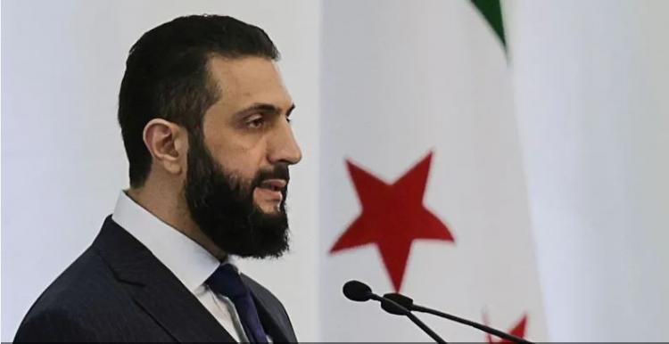 الرئيس السوري أحمد الشرع