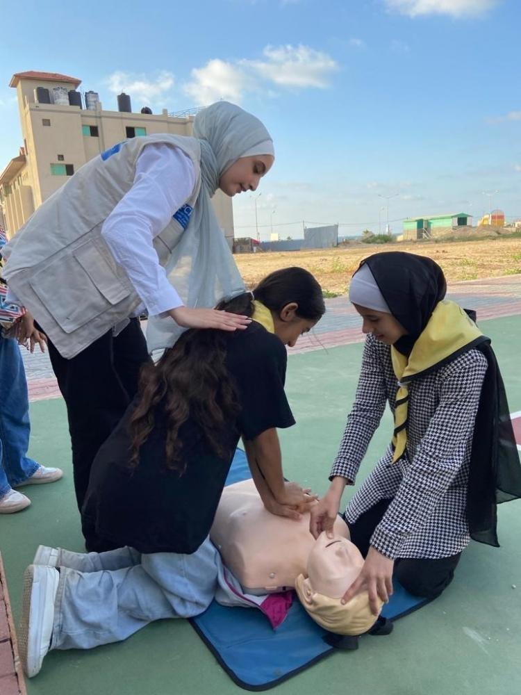 خلال التدريبات