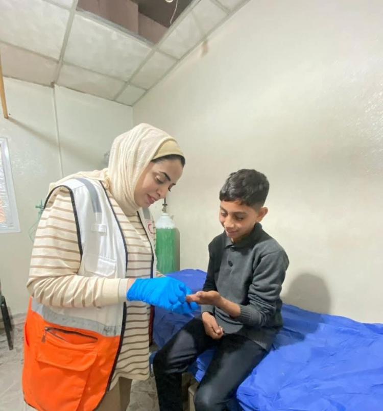 عيادة الزيتون التابعة لجمعية الهلال الأحمر الفلسطيني