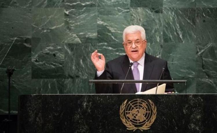 الرئيس الفلسطيني محمود عباس في الأمم المتحدة