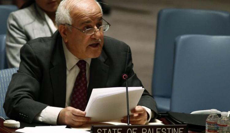 المندوب الدائم لدولة فلسطين لدى الأمم المتحدة رياض منصور