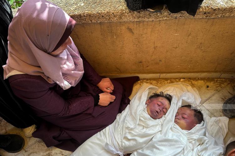 قتل الأطفال في غزة