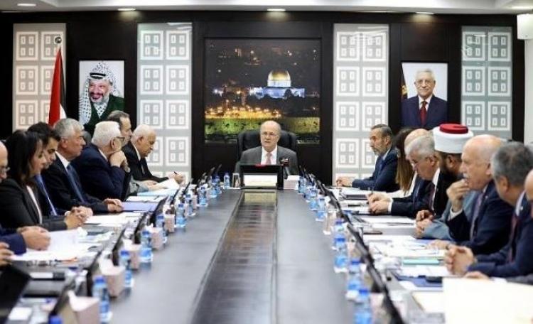 جلسة الحكومة الفلسطينية