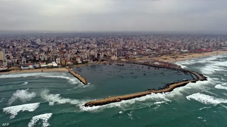 ميناء غزة- ارشيفية