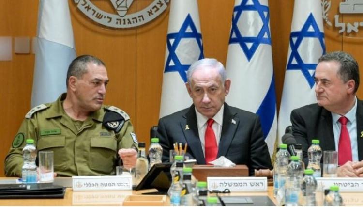 نتنياهو وكاتس وزامير