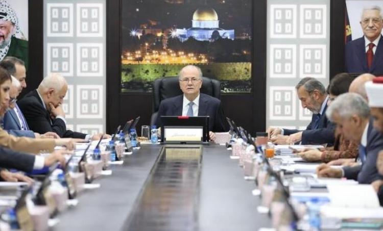 جلسة الحكومة الفلسطينية