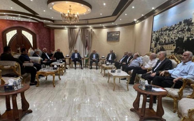 اجتماع سابق للفصائل الفلسطينية في القاهرة