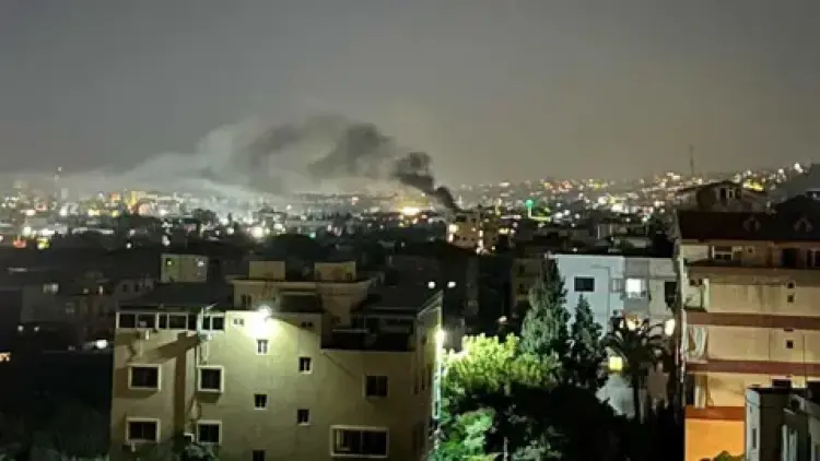 غارة عين الحلوة