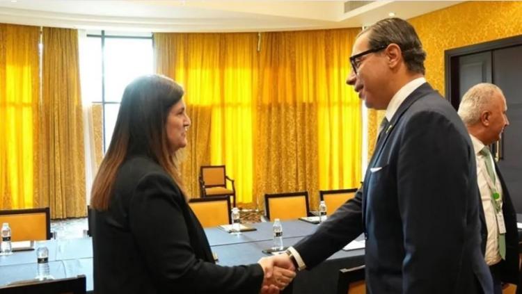 وزيرة الخارجية الفلسطينية فارسين أغابكيان شاهين